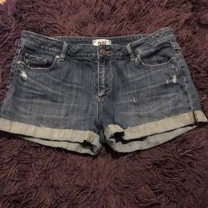 Paige denim jean shorts